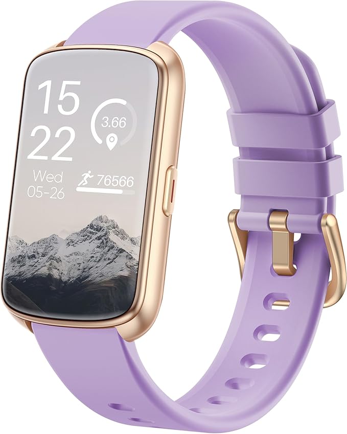 Fitness Tracker, Smart Watch for Women Men with 24/7 Heart Rate/Blood Pressure/Blood Oxygen Monitor,Sleep Tracker,Step & Calorie Counter, IP68 Waterproof Fitness Watches Compatible with Android&iPhone