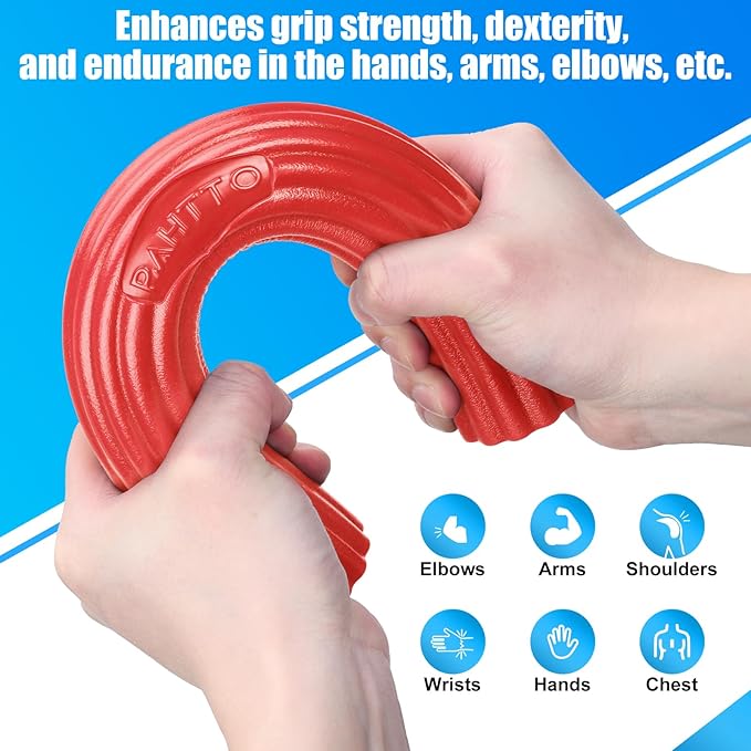 Flexible Resistance Bar for Physical Therapy, Resistance Exercise Twisting Bar for Tennis Elbow, Tendonitis Pain Relief & Grip Strength Improve