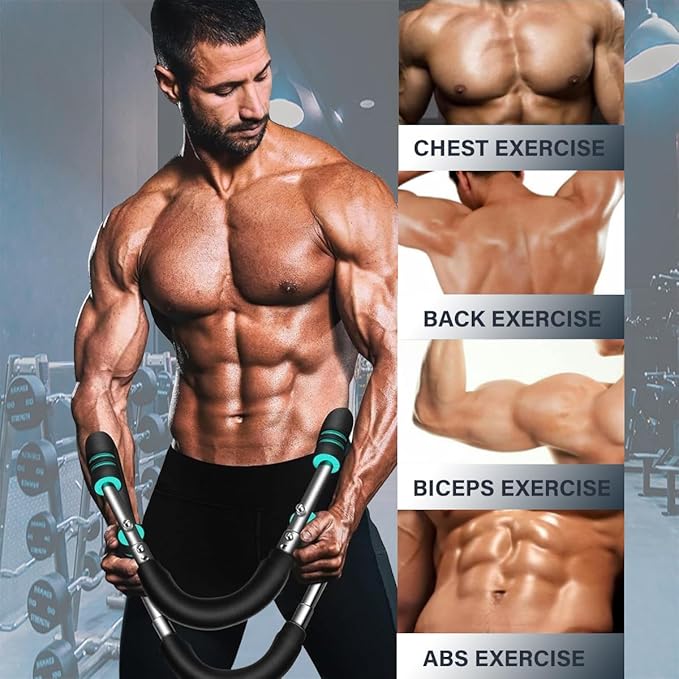 Twister Arm Trainer ,40-100lb Adjustable Arm Trainer for Men,Arm Trainer with Chest Workout Equipment,Portable Home Gym Arm Exercise Machine for Strength Training