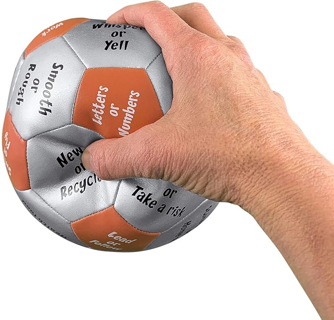 Trainers Warehouse 6" Thumball Collection, 32 Prompts for Conversation, Team Building, Relationship and Training