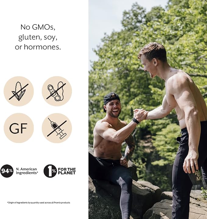 ProMix Nutrition Whey Protein Isolate Powder, Unflavored - Grass-Fed & 100% All Natural - Post Workout Fitness & Nutrition Shakes, Smoothies, Baking & Cooking Recipes - 2.5 Pound (Pack of 2)