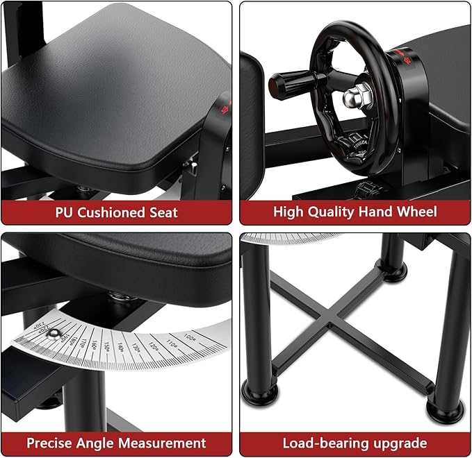 Leg Stretcher,300lbs Leg Stretcher Split Machine,for Flexibility Heavy Duty Leg Stretching Equipment Stretching Training Machine Split Leg Training for Home Yoga Dance Gym