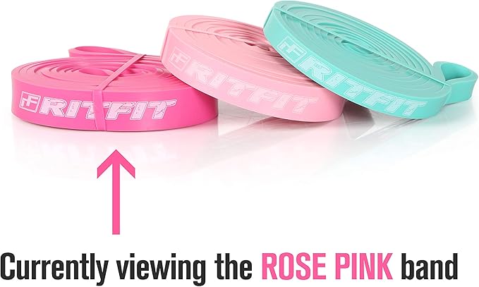 RitFit Pull Up Assist Band - Premium Resistance Band for Pull Up Assistance, Resistance Training, Body Stretching, Powerlifting, Mobility Training