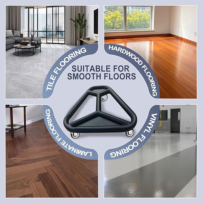 HOTWAVE Ab Roller Wheel for Core Workout – Extra-Wide Ab Exercise Equipment for Abs, Arms & Back – Stable & Quiet Fitness Roller for Home Gym Strength Training – Includes Knee Pad – For Men & Women