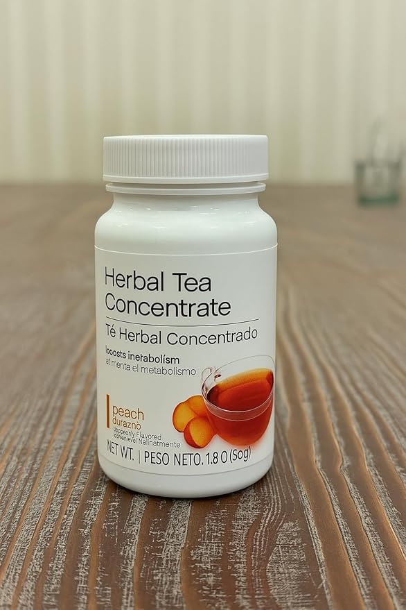 Herbal Tea Flavor Certified Gluten-Free, Low Calorie, 1.8 Oz (51g) (1.8 oz, Peach)