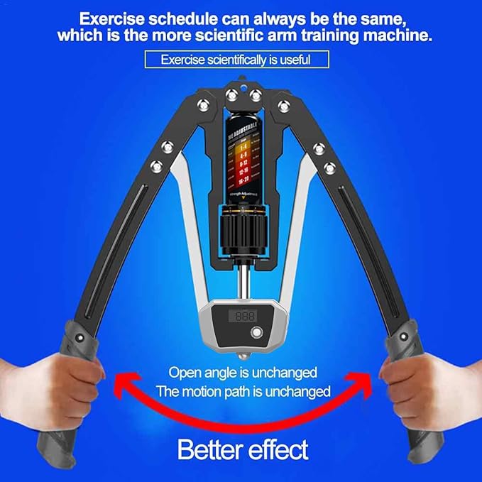 EAST MOUNT Twister Arm Exerciser - Adjustable 22-440lbs Hydraulic Power, Home Chest Expander, Shoulder Muscle Training Fitness Equipment, Arm Enhanced Exercise Strengthener.