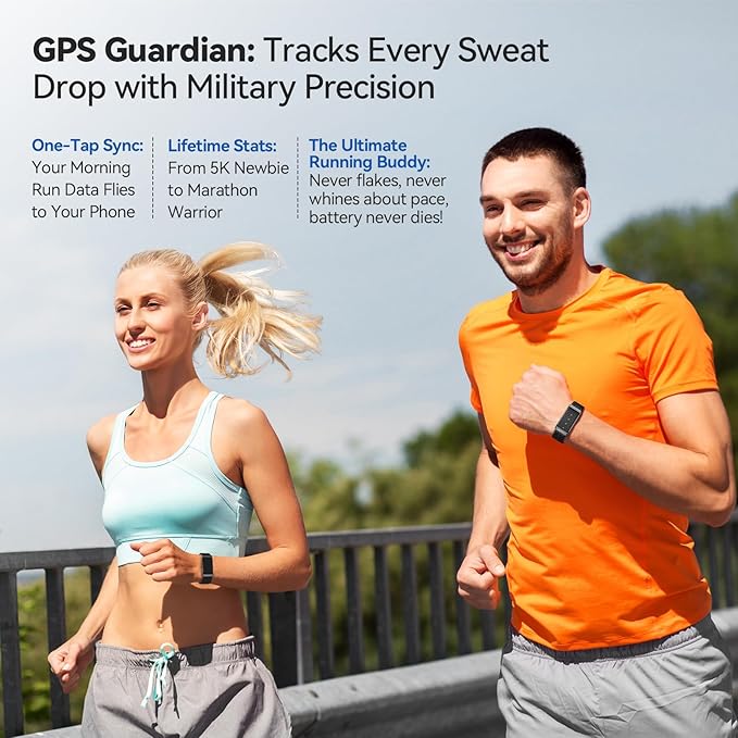 Smart Bracelet, Wearable Activity & Fitness Tracker Band, 24H Sleep Tracker, All-Day Continuous Heart Rate Blood Pressure Stress HRV Monitor, 173 Sport Modes Smart Wristband with Free APP Black