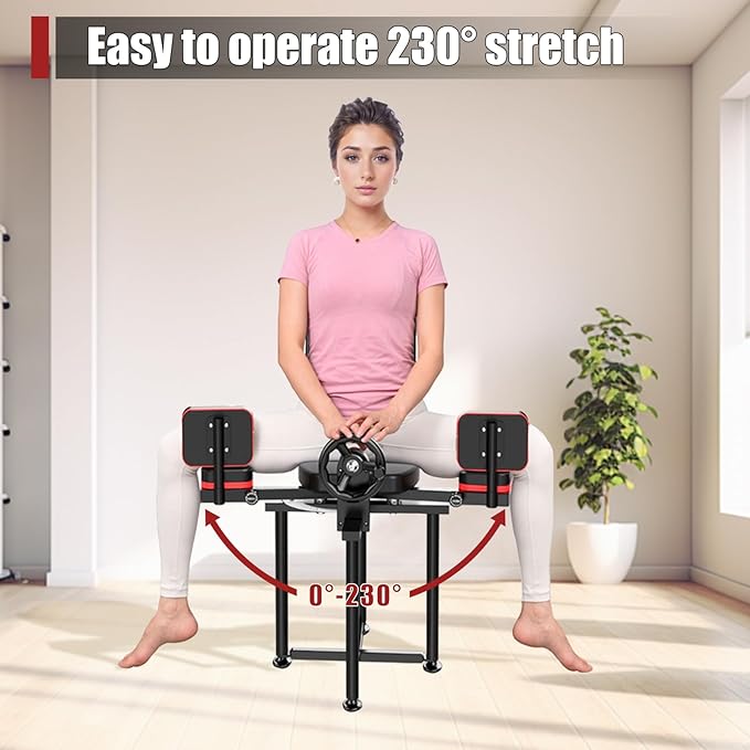 Leg Stretcher,300lbs Leg Stretcher Split Machine,for Flexibility Heavy Duty Leg Stretching Equipment Stretching Training Machine Split Leg Training for Home Yoga Dance Gym