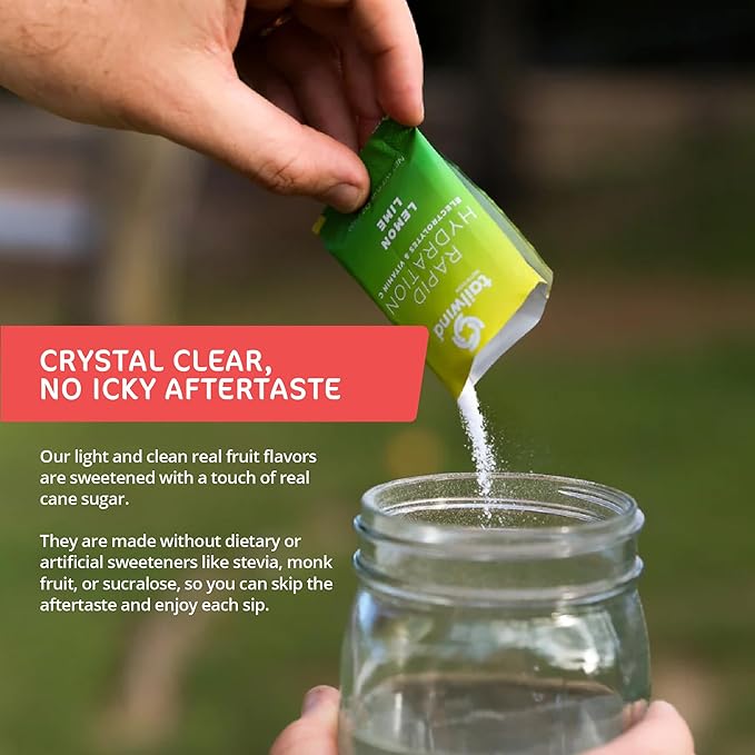 Tailwind Nutrition Rapid Hydration, Electrolyte & Hydration Powder, Vitamin C & Sea Salt Exercise Workout Mix, Berry, Pack of 12 Sticks