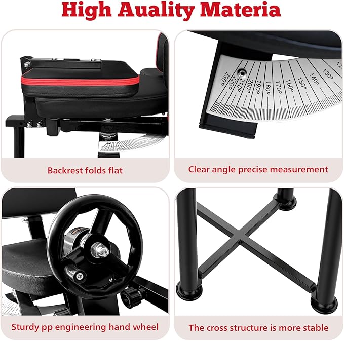 Leg Stretcher - Strength Training Leg Machines Heavy Duty Steel Split Training Equipment