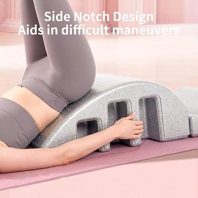 Spine Corrector Pilates, S Curve for Balance Pilates Spine Corrector Equipment Core Strengthening and Back Pain Relief