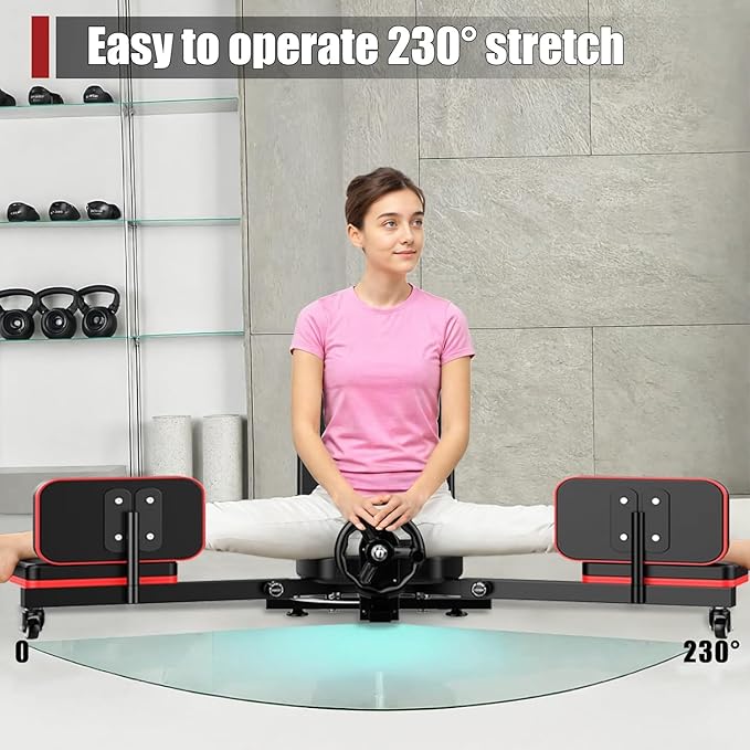 Leg Stretcher,300lbs Leg Stretcher Split Machine,for Flexibility Heavy Duty Leg Stretching Equipment Stretching Training Machine Split Leg Training for Home Yoga Dance Gym