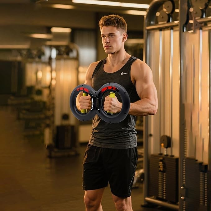 Silfrae Gym Multifunctional Hand and Forearm Trainer, Gripper Exerciser Strengtheners