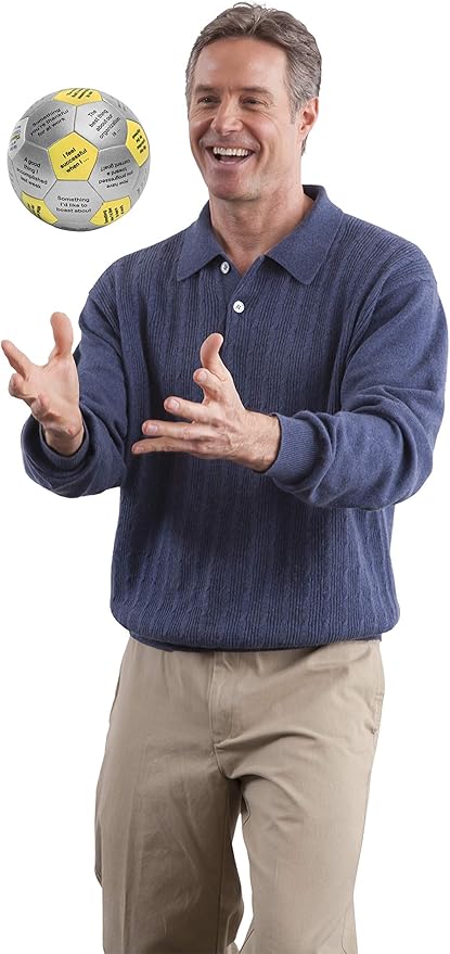 Trainers Warehouse 6" Thumball Collection, 32 Prompts for Conversation, Team Building, Relationship and Training