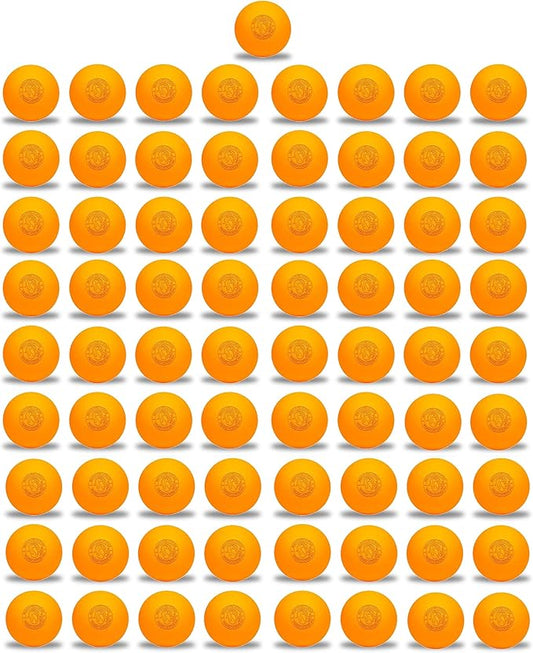 Signature Lacrosse Ball Set - Packs of 2, 4, 8, 12, and 120 - No Chemical Smell Massage Balls, Myofascial Release Tools, Back Roller, Muscle Knot Remover