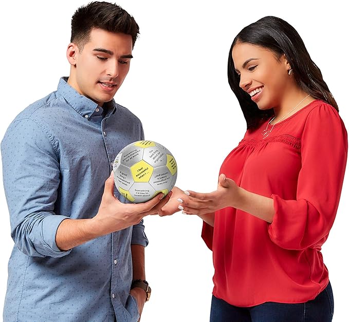 Trainers Warehouse 6" Thumball Collection, 32 Prompts for Conversation, Team Building, Relationship and Training