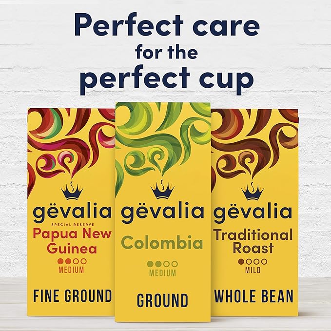 Gevalia Colombian Medium Roast Ground Coffee (12 oz Bag) (Pack of 3)