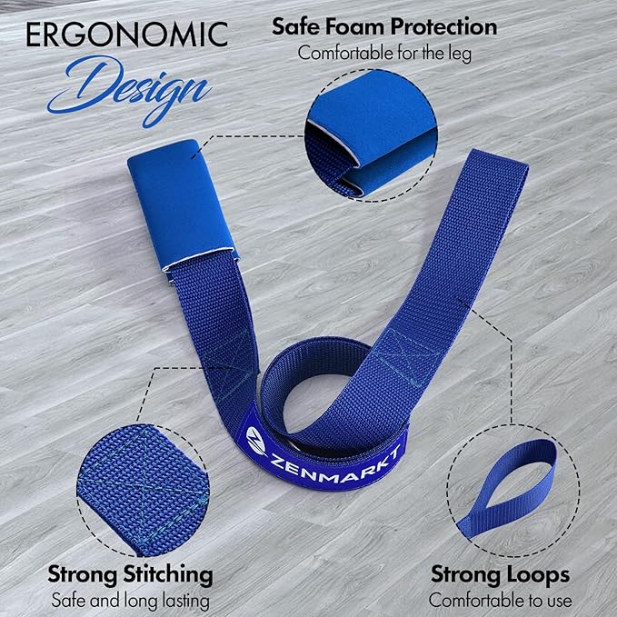 Stretching Strap for Cheer – Flexibility Stunt Strap for Cheerleaders – Durable Cheer Stretching Bands for Improved Flexibility, Range of Motion – Essential Cheer Accessories