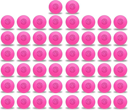 Signature Lacrosse Ball Set - Packs of 2, 4, 8, 12, and 120 - No Chemical Smell Massage Balls, Myofascial Release Tools, Back Roller, Muscle Knot Remover