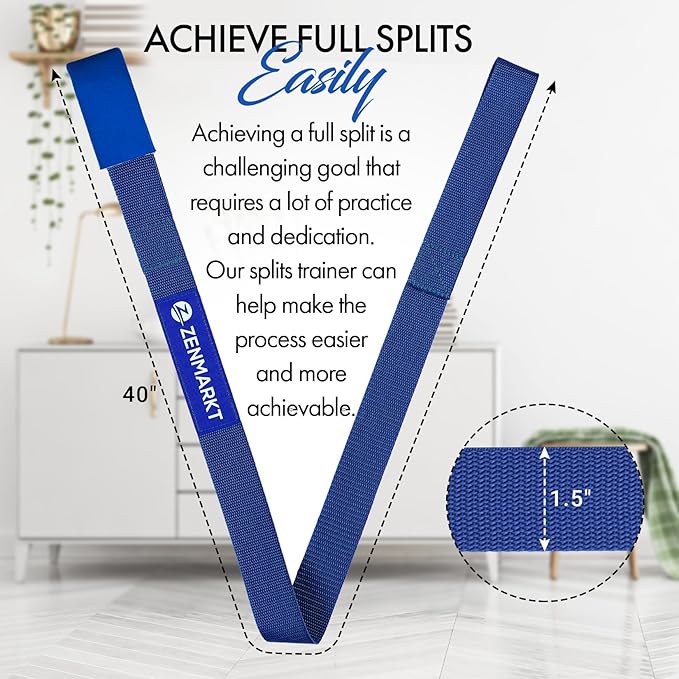 Stretching Strap for Cheer – Flexibility Stunt Strap for Cheerleaders – Durable Cheer Stretching Bands for Improved Flexibility, Range of Motion – Essential Cheer Accessories