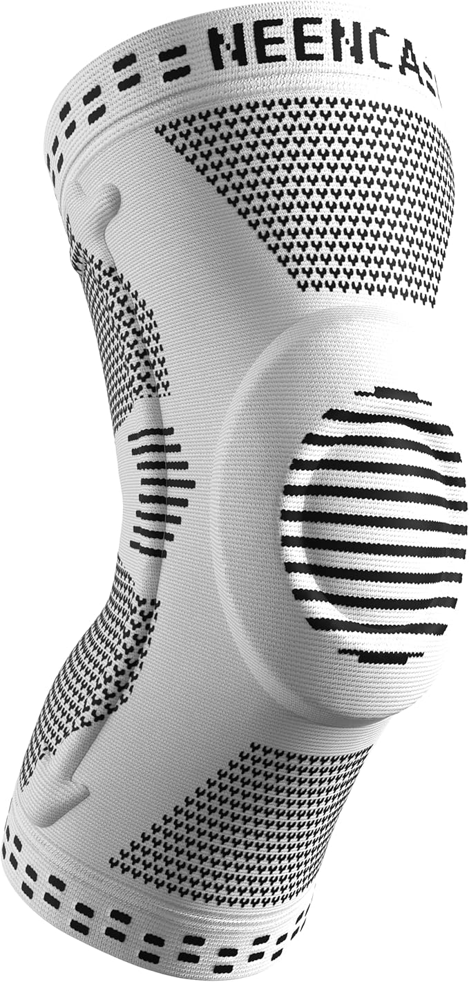 NEENCA Professional Knee Brace for Pain Relief, Medical Knee Support with Patella Pad & Side Stabilizers, Compression Knee Sleeve for Meniscus Tear, ACL, Joint Pain, Runner, Workout - FSA/HSA APPROVED