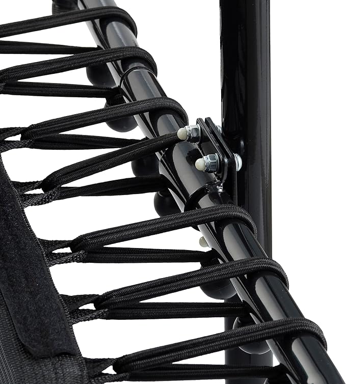 Upper Bounce Mini Workout Trampoline with Adjustable T-Shaped Handrail – Hexagonal Rebounder Trampoline for Kids & Adults – Fitness & Recreational Trampolines, Supports up to 220 lbs.