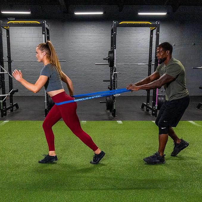 SERIOUS STEEL FITNESS Assisted 41" Pull-Up Band, Resistance & Stretch, Powerlifting & Pull-up Assist Loop (Single Band)