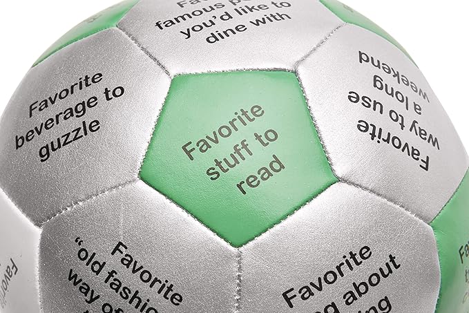 Trainers Warehouse 6" Thumball Collection, 32 Prompts for Conversation, Team Building, Relationship and Training