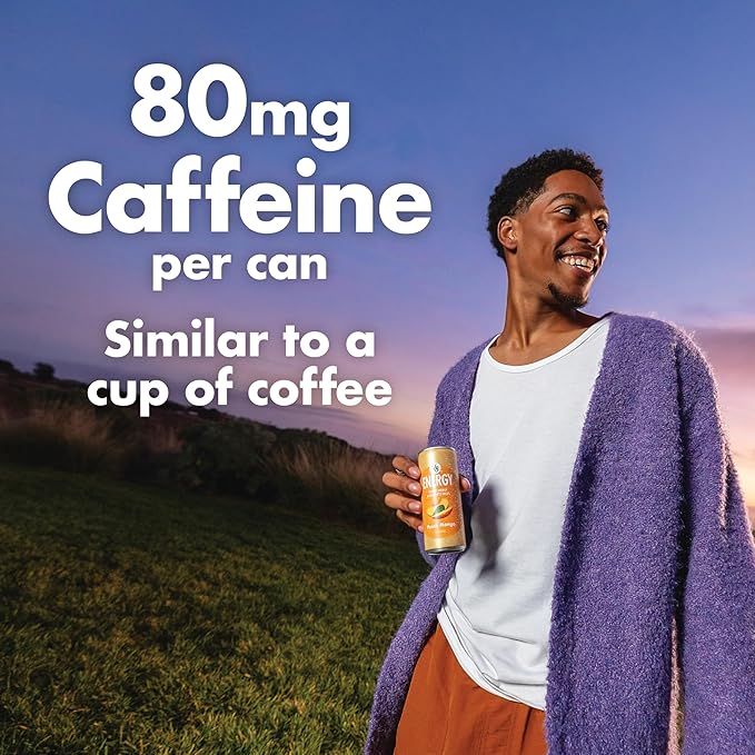 V8 Energy Black Cherry Energy Drink, 8 fl oz Can (24 Pack)