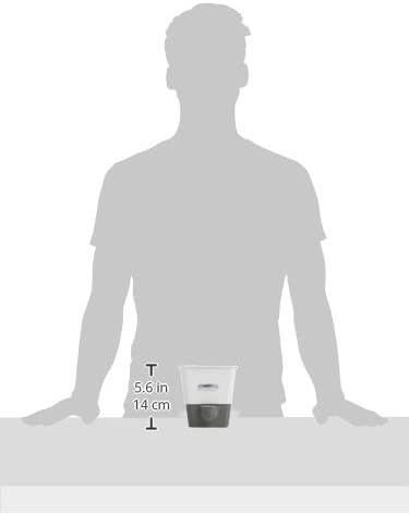 Cole & Mason Self-Water Herb Keeper - Potted Herb Saver with Hydro Pad & Pour Spout - Fresh Herb Keeper for Refrigerator - Herb Storage & Container