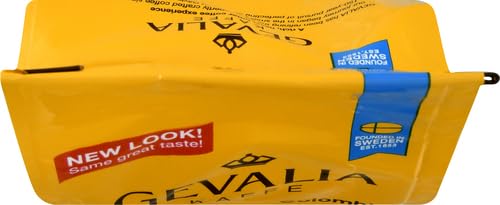 Gevalia Colombian Medium Roast Ground Coffee (12 oz Bag) (Pack of 3)