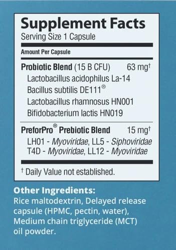 Māge by Solv Wellness Probiotic for Her, Daily Women’s Prebiotic and Probiotics Blend Nutritional Supplements for Digestive, Vaginal PH Balance, Urinary Tract Health Support, 30 Capsules