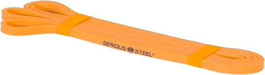 Serious Steel Fitness 37" Resistance Training Bands (Portable Exercise Band System Training Bands- Great for Individuals Looking for Tension Throughout The Exercise)