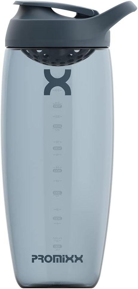 Promixx PURSUIT Protein Shaker Bottle – Premium Sports Shaker Bottles for Protein Mixes and Supplement Shakes – Easy Clean, Durable Protein Shaker Cup