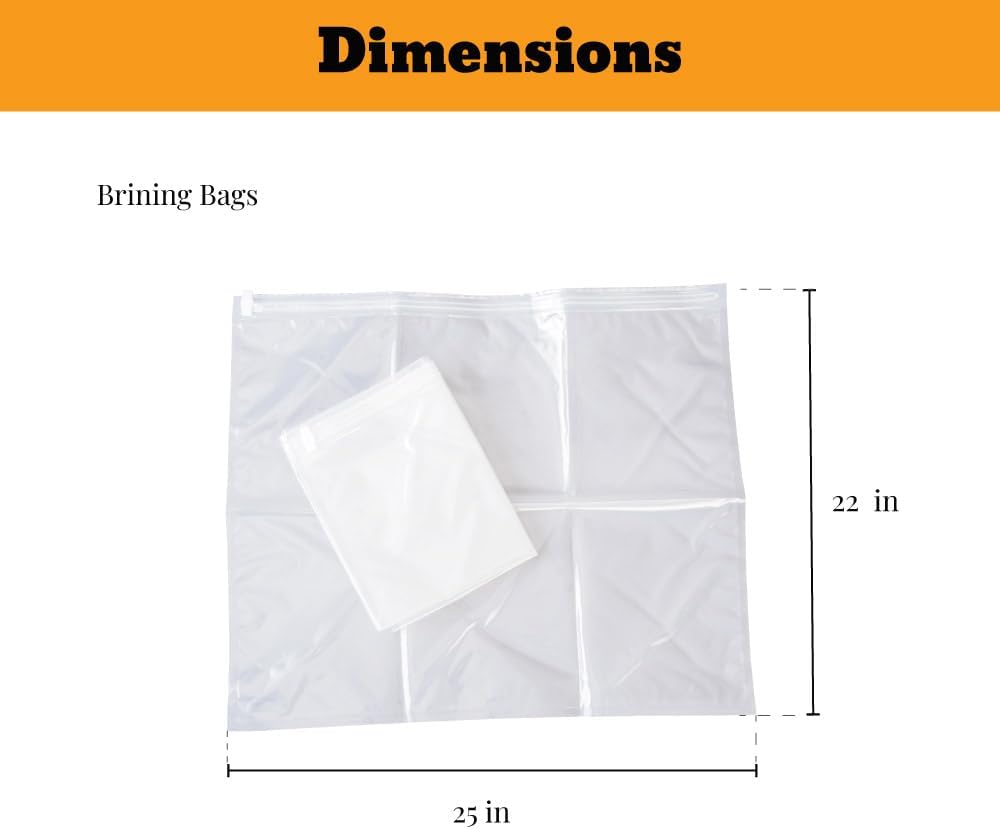 Granite Ware 25 lb Rectangular Roaster Set (10pcs), includes Lid, V-Rack, 2 pack brining bags, oven/grill-safe meat Thermometer, Turkey Baster with sylicon bulb, small brush