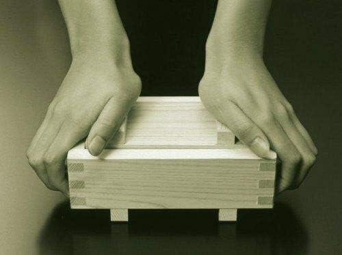 JapanBargain 3131, Wooden Rectangular Oshizushi Sushi Press Mold Maker Rice Mold, 7x4 inch, 6 Pack