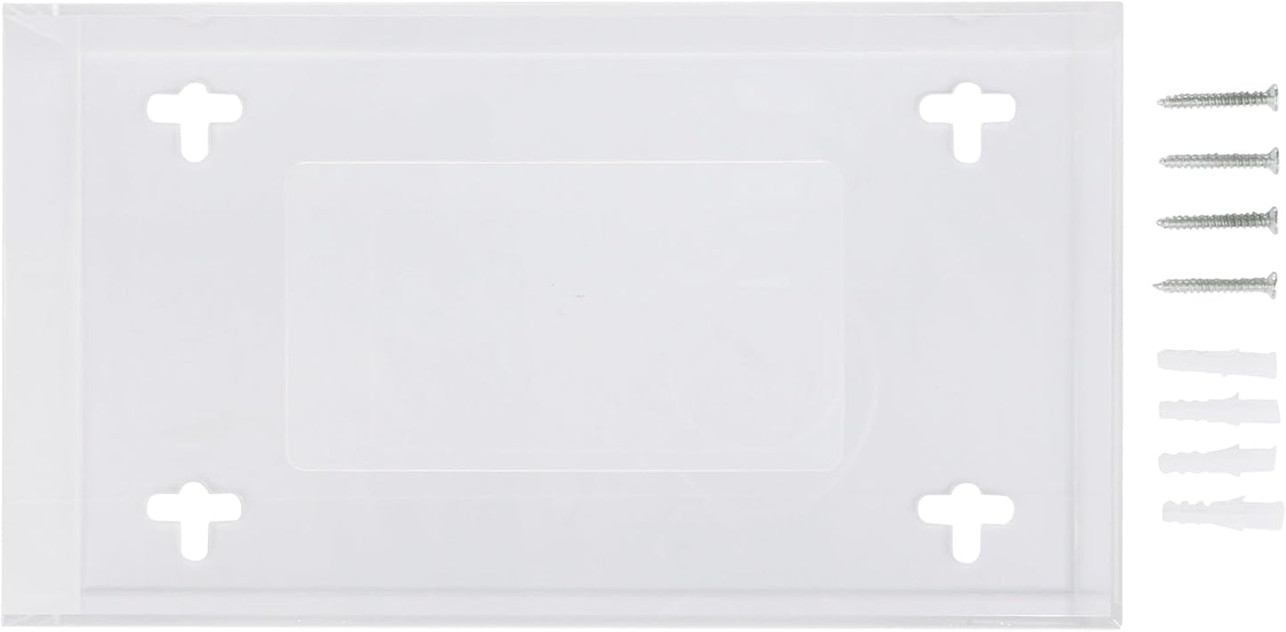 AMERICAN HOSPITAL SUPPLY Wall-Mount Glove Dispenser | Clear Acrylic Glove Box Holder with Individual Compartments | Single-Layer | 9.95 x 5.25 x 3.3 in | Gloves Sold Separately