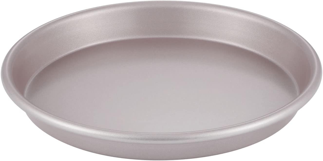 CHEFMADE Pizza Pan, 8-Inch Non-Stick Pancake Bakeware for Oven Baking (Champagne Gold)