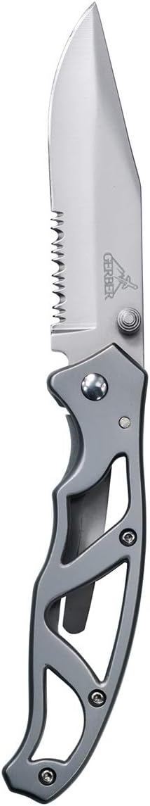Gerber Gear Paraframe EDC Folding Pocket Knife with Safety Lock for Everyday Carry, Gifts for Men