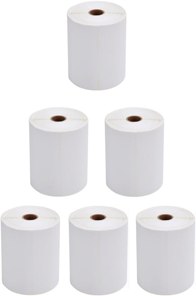 FungLam 4x6 Direct Thermal Shipping Labels for Zebra 2844 ZP-450 ZP-500 ZP-505 (100 Rolls, 250 Labels/Roll)