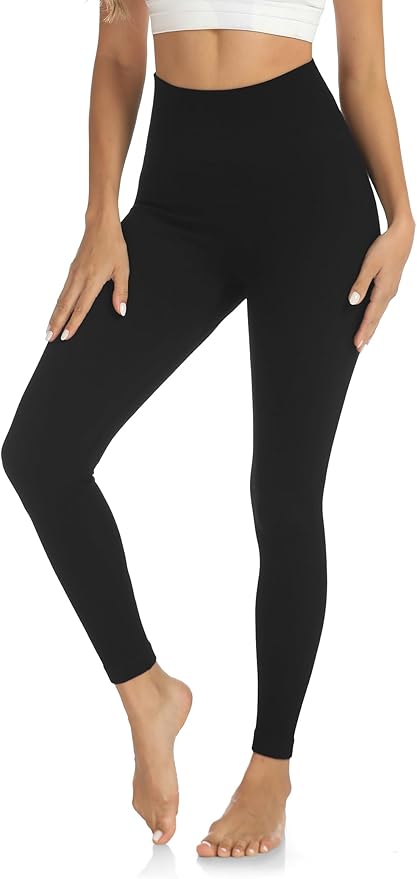 DIBAOLONG Womens High Waist Yoga Pants Cutout Ripped Tummy Control Workout Running Yoga Skinny Leggings