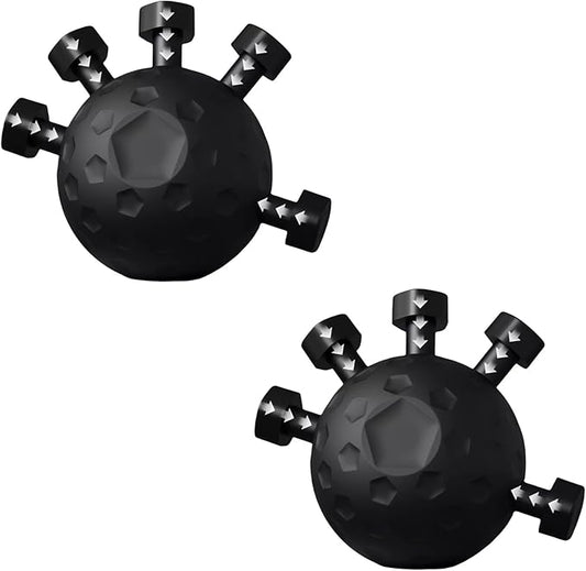 Glitzgrip Arm Builder 2025 New Hand Forearm Ball Strengthener and Finger Grip Exerciser Balls Wrist Strengthening Guitar Finger Gripper Strength Trainer Hand Squeezer Stretcher Extender Workout