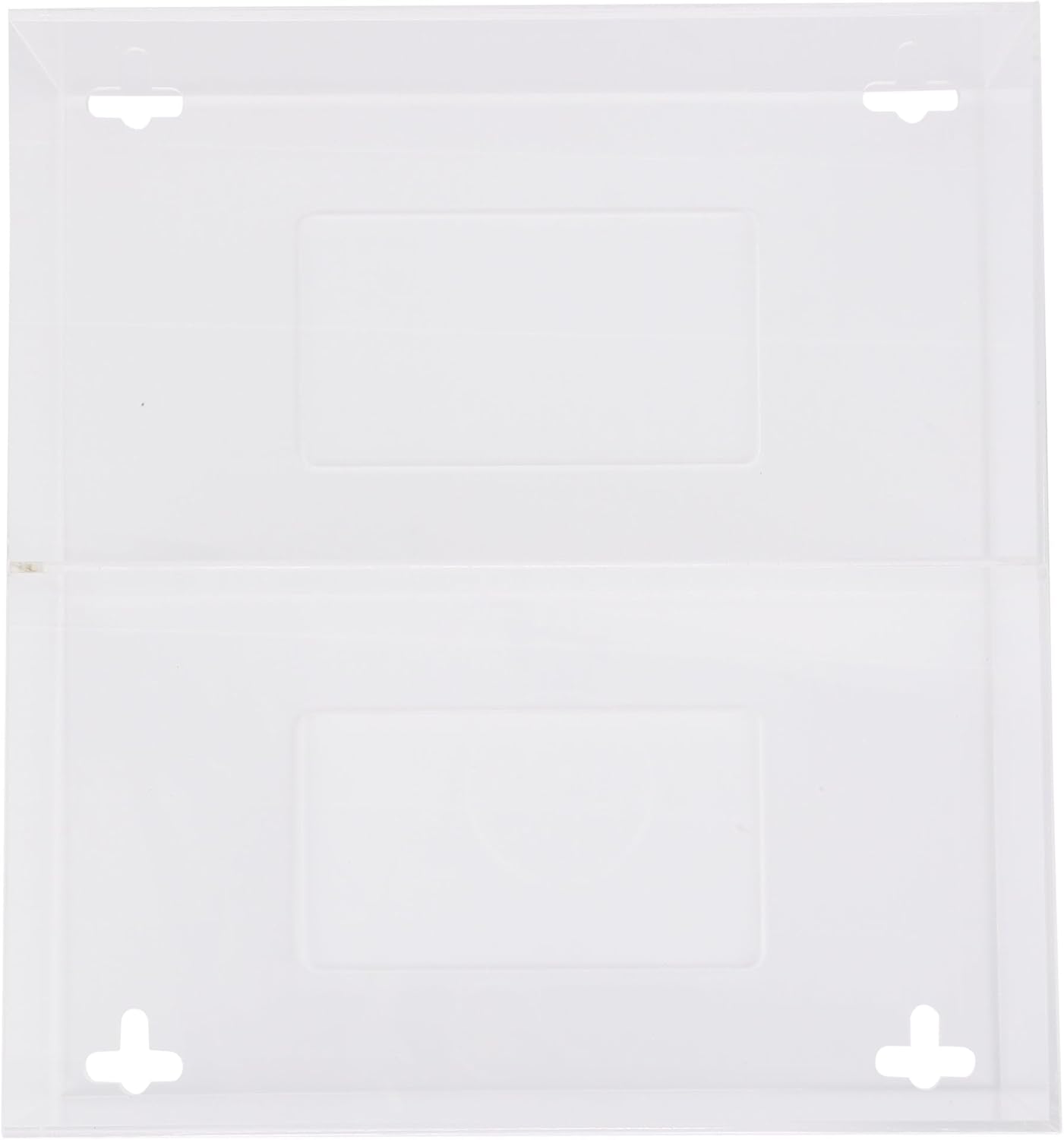 AMERICAN HOSPITAL SUPPLY Wall-Mount Double Glove Dispenser | Clear Acrylic Glove Box Holder with Individual Compartments | Double Layer | 10 x 10.95 x 3.5 in | Gloves Sold Separately