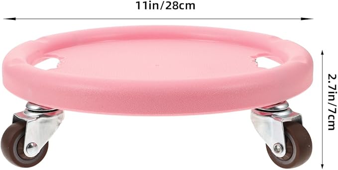 VANZACK Abdominal Exercise Sliders - Core Training Roller Wheel with Sliding Plate and Four-Wheel Abdominal Board Trainer for Effective Abdominal Workouts