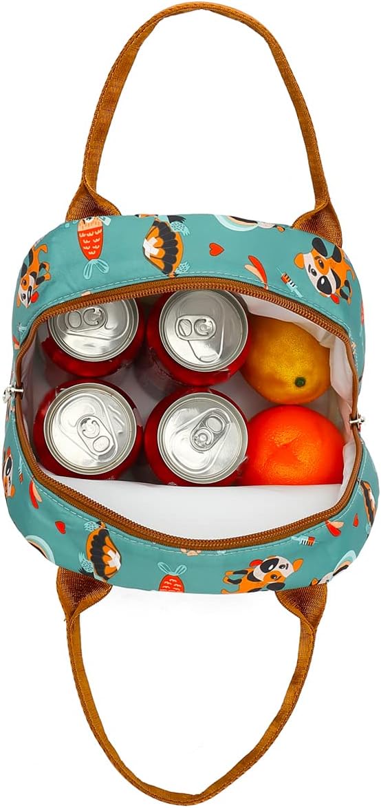 FlowFly Insulated Lunch Cooler Bag - Tote Bag Organizer for Women/Men, Dog