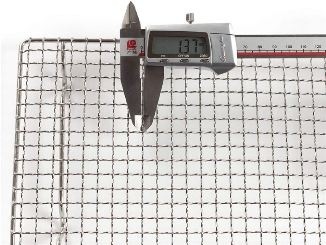 304 Stainless Steel Cooling Rack Versatile Baking Rack Heat Resistant Rust Proof Sturdy Grate 10"*7.5"