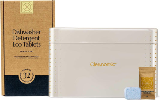 Cleanomic Dishwasher Pods and Tablet Tin Bundle