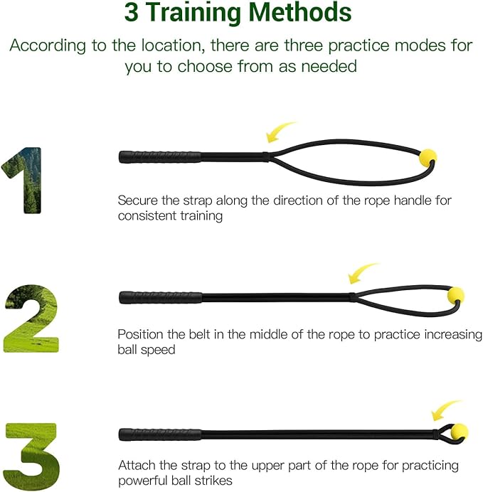 Rope Golf Swing Trainer