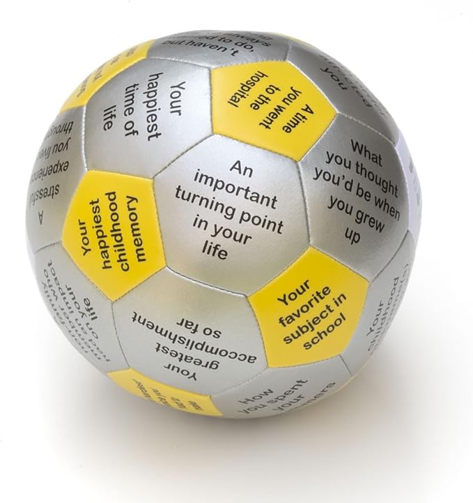 Trainers Warehouse 6" Thumball Collection, 32 Prompts for Conversation, Team Building, Relationship and Training