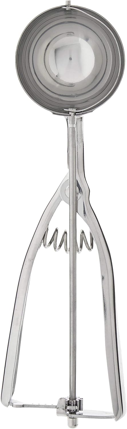 Fox Run Ice Cream/Cookie Dough Scoop, Stainless Steel, 2-1/8-Inch